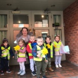 Delivering Daffodils to Pensioners