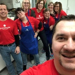 Our kitchen team for Red Friday Breakfast