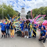 Eskaton employees participating in Sacramento Pride 2022!