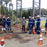 equipe fazendo inspeÃ§Ã£o de campo