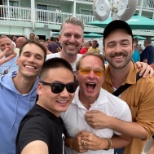 Grindr marketing team meets LGBTQ icon! 