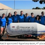 Hatch-sponsored Hyperloop team, 4th place