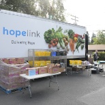 We have a Mobile Food Bank too! Accessibility and sustainability important for people always.