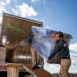 Loading the truck