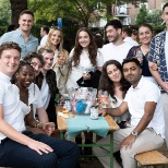 Klaviyos getting together at our annual summer party in London