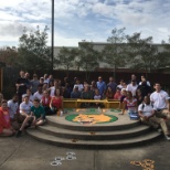 Lamar employees volunteered with City Year & the Walls Project for the MLK Day Festival of Service.