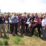 Breaking Ground for the new building - 2012