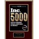 The most prestigious ranking of the nationâ€™s fastest-growing private companies!