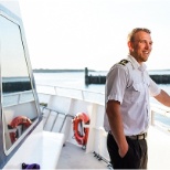 Crew aboard the Spirit of Harbour Town