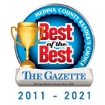 Proud to be voted Best Home Cleaning Service in Medina County 