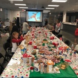 Gingerbread houses and family fun day!