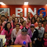 Our 1st Bingo Pink Day!! We all wore pink for the McGrath Foundation and the Cancer Council